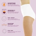 thumbnail image 4 of Wearever Culottes d'Incontinence pour Femmes Réutilisables, Culottes de Contrôle de la Vessie pour Soins Féminins, Lot de 3, 4 of 8