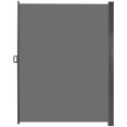 thumbnail image 1 of Outsunny 118" x 79" Retractable Side Awning Folding Privacy Screen Grey, 1 of 9