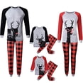 thumbnail image 2 of Ensemble de Pyjamas Familiaux Assortis de Noël Imprimés, Pyjamas Familiaux à Manches Longues, Ensembles de Vêtements de Nuit pour Bébés Garçons, Filles et Adultes, 2 of 6