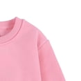 thumbnail image 3 of Coats for Girls Boys Sweater Coat Round Neck Small Medium Pullover Solid Fleece, 3 of 4