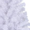 thumbnail image 5 of vidaXL Artificial Half Christmas Tree with Stand White 210 cm PVC, 5 of 5