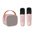 thumbnail image 1 of Mini Karaoke Machine BT Karaoke Speaker with Wireless Microphones, 1 of 8