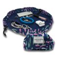 thumbnail image 1 of Lay-n-Go Cosmo Drawstring Cosmetic & Makeup Bag Organizer Toiletry Bag for Travel Gifts and Daily Use 16 inch mini Crossmark, 1 of 5