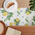 thumbnail image 4 of Unique Bargains Lemon Table Runner 13x72 Inch Summer Table Runner Table Runners 72 Inches Long for Kitchen Dining Home Decor, 4 of 7