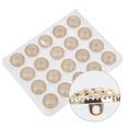 thumbnail image 4 of 20 Pcs Boutons pour Vêtements pour Femmes Style Rétro Boutons de Pardessus Boutons Ajourés Boutons de Manteau, 4 of 8
