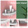 thumbnail image 4 of LSLJS Hanging Corner Shelf, Bathroom Corner Rack, Hole-free Bathroom Corner Shelf, Wash Table Traceless Wall Hanging, Tripod, Commodity Shelf, 4 of 6