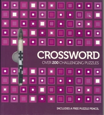 Crossword : Plus de 200 Casse-Tête Stimulants (Includes Crayon de Casse-Tête, Violet)