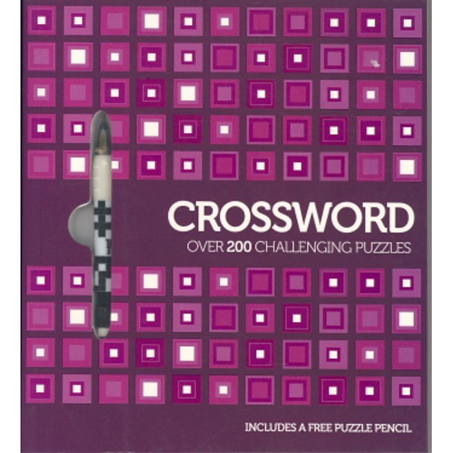 Crossword : Plus de 200 Casse-Tête Stimulants (Includes Crayon de Casse-Tête, Violet)