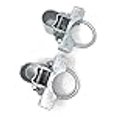 thumbnail image 3 of Pressed Steel Industrial Griptite Bulldog Hinge for Chain Link Gate - (2 Sets Pack) (2-7/8"), 3 of 4