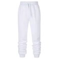 thumbnail image 1 of Innerwin Trousers Drawstring Men Bottoms Sport High Waisted Casual Pants White 3XL, 1 of 2