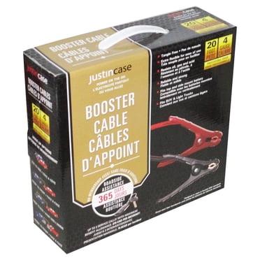 Justin Case 20 foot 4 Gauge Booster Cables