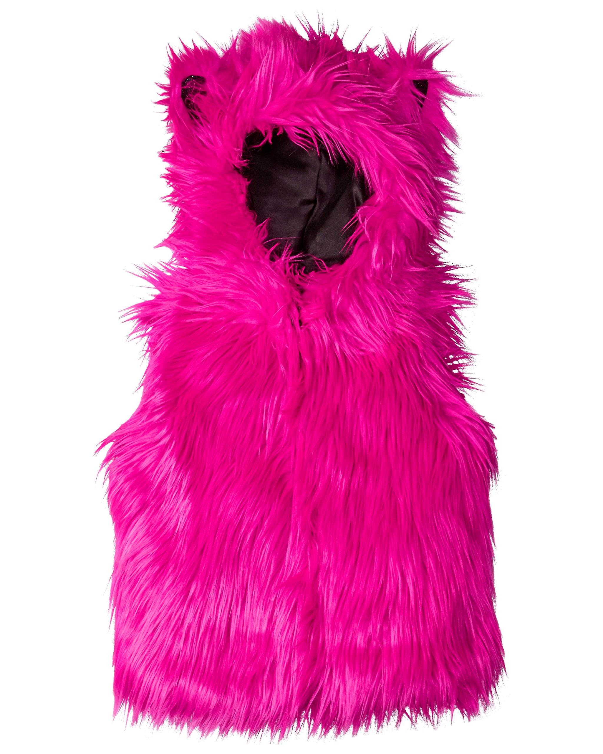 Widgeon Veste Sans Manches à Capuche en Fausse Fourrure pour Filles
