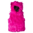 thumbnail image 1 of Widgeon Girls' Vest Faux Fur Hooded Ear Sleeveless Jacket, 1 of 4