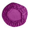thumbnail image 4 of Lisbinx Stretchable Solid Color Chair Seat Covers (2-Pack) | 92% Polyester 8% Spandex | Elastic Slipcover for Dining & Office Chairs (14-18") | Stain-Resistant & Machine Washable | Classic Design, 4 of 5