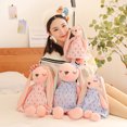 thumbnail image 3 of mmirethe Easter Rabbits Soft And Fluffy P Toys For Children Carefully Crafted. Soft And Fluffy Fur blue 45cm, 3 of 6