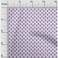 thumbnail image 2 of oneOone Viscose Chiffon Purple Fabric Block Sewing Craft Projects Fabric Prints By Yard 42 Inch Wide, 2 of 5