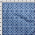 thumbnail image 3 of oneOone Viscose Jersey Fabric Check & Geometric Decor Fabric Printed BTY 60 Inch Wide, 3 of 5