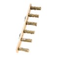 thumbnail image 1 of lionlar Bird Wooden Ladder Bridge Bird Cage Ladder for Parakeets Small Medium Parrot 6 sections, 1 of 9