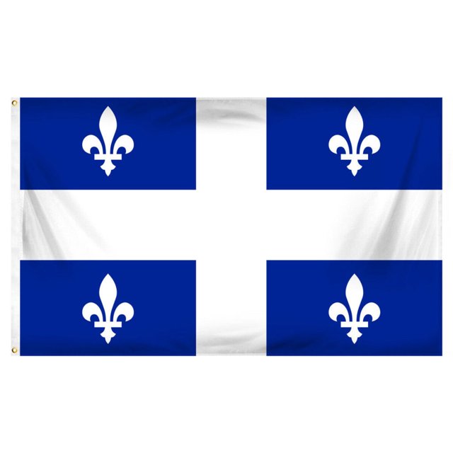 Quebec Provincial Flag (3 by 5 feet)