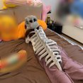 thumbnail image 2 of fastboy Skull Dinosaur Head 3D Printing Dinosaur Skull Set Fun Theme Children's Clothing Model Set Cosplay Decoration Props Kids' version 75cm, 2 of 6