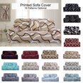 thumbnail image 1 of CHOK Housse de Sofa Extensible en Spandex pour Causeuse Fleur Rouge Moyen, 1 of 6