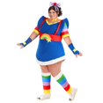 thumbnail image 1 of Rainbow Brite Women's Plus Size Costume, 1 of 6