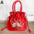 thumbnail image 2 of appleinmyeyes Chinese Style Embroidered Small Bag Handmade Fabric Messenger Portable Bag Hanfu Bucket C4, 2 of 2