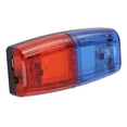thumbnail image 3 of Mini LED Strobe Light, Energy Efficient USB Rechargeable Warning Shoulder Light  for Cycling Red and Blue,Yellow,Blue and Yellow,Red,Transparent, 3 of 8