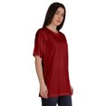 thumbnail image 2 of Inkmeso T-Shirt Basique en Coton à Col Rond pour Femmes Coupe Ample Décontracté Long Haut d'Entraînement, 2 of 8