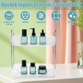 thumbnail image 4 of Bathroom Countertop Organizer 2-Tier Bathroom Counter Organizer Vanity Counter Skincare Shelf Organizer with Detachable Tray Kitchen Counter Standing Rack Bathroom Countertop Storage Orga, 4 of 11