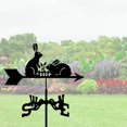 thumbnail image 4 of ziyahi Metal Weather Vane for Farm Home for Outdoor farm iron home rabbit Garden Rabbit Shaped Retro, 4 of 8