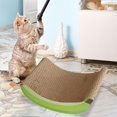 thumbnail image 4 of Tapis Grattoir pour Chat Lit en Carton pour Chat Jouet de Jeu Interactif Tapis Grattoir Durable pour Chat Vert P, 4 of 9
