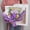 D, variante sur Danhjin Bouquet de Roses Fini Tissé à la Main pour la Saint-Valentin Fleurs Séchées Simulées Anniversaire de Petite Amie Fausses Fleurs
