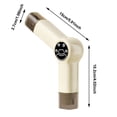 thumbnail image 3 of 2 In 1 Hair Trimmer And Nail Sharpener Low Noise With Fast Sensor And Cover USB Charging Suitable For Small Medium And Large And Cats Dog Place Accessories Dog Show Accessories Barf Accessories Dog, 3 of 5