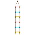 thumbnail image 1 of Climbing Rope Ladder with 6-Section Straps for Kids Playground Fitness Toys, 1 of 8