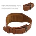 thumbnail image 3 of Weight Lifting Belt, Waist Protection Adjustable Weightlifting Belt Brown For Training, 3 of 8