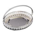 thumbnail image 1 of veasfak Fruit Tray with Handle Creative for Household Cupcake Display Birthday Party Oval, 1 of 9
