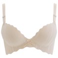 thumbnail image 1 of Yuyuzo Womens Bras Without Steel Ring Gathering High Support Strap Adjustable Everyday Bralettes, 1 of 2