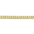 thumbnail image 3 of 10k 4.75mm Flat Beveled Curb Chain (Weight: 17.73 Grams, Length: 22 Inches), 3 of 4