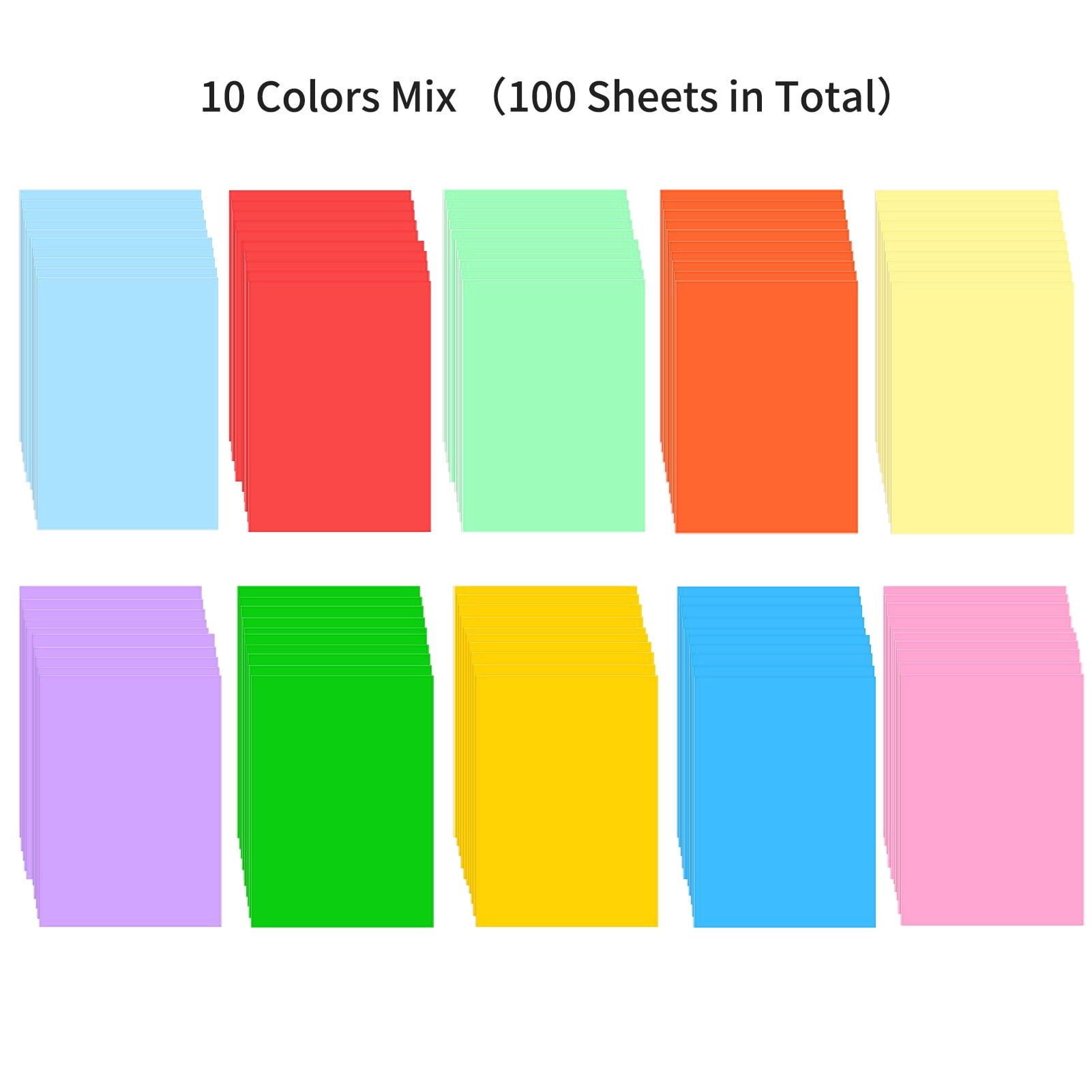 Copy Paper,Printer Paper Copy Paper 100 A4 Color Copy Art Paper 210x297mm/8.3x11.7in Printer A4 Color Copy Eryue Art D Printer Paper 70 Copy