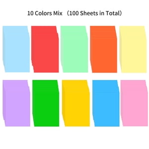 Copier le papier,210x297mm/8.3x11.7dans Imprimante Imprimant Copier 100 A4 Copie de papier couleur A4 Copie de couleur Dabey Qisuo Wyan