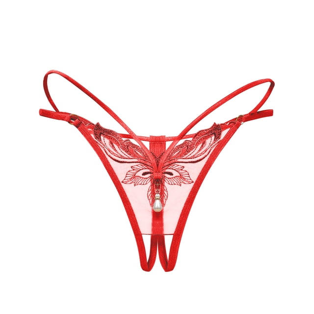 WTXUE Intimates / Pantalon Femme String Dentelle Culottes String sous-Vêtements Dames / 1 Pce