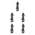 thumbnail image 1 of relayinert Belle Robe en Dentelle Florale avec Patch Applique pour Robes de Mariage Uniques Robe de Mariage Unique Applique en Dentelle Ondulée Bleue 5ensemble, 1 of 6