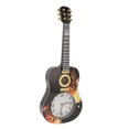 thumbnail image 1 of Modern Wall Clock, Decorative Simulation Ukulele Style Large Numbers Quartz Wall Clocks for Bedroom Student Dormitory Office, 1 of 7