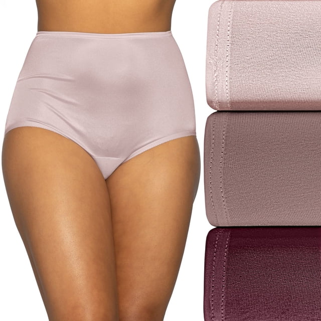Vanity Fair Femmes Perfectly Yours Ravissant Culotte Couvrante Lot de 3, 7