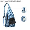 thumbnail image 4 of Nautical Great White Shark Backpack - Realistic Ocean Predator Pattern, Multi-Pocket Organization, 4 of 4