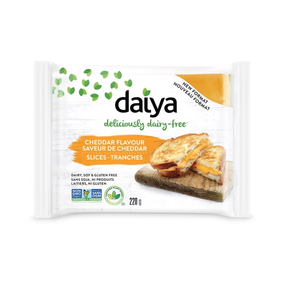 Daiya Tranches Cheddar Sans Produits Laitiers, Végétalien