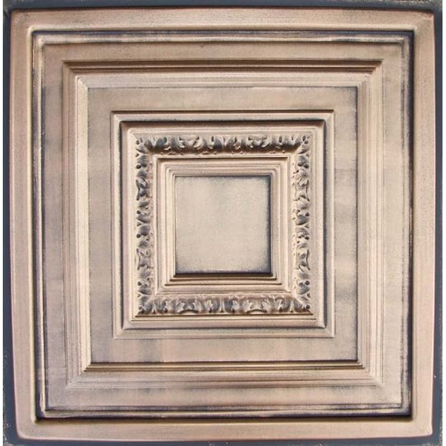 Antyx Antique Bronze Black (24x24 PVC) Ceiling Tile