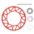 thumbnail image 2 of Ruiboury Lightweight And Easy To Install - Smooth Operation Chain Ring For Bicycles Bicycles Crank Bike Chain 46T black 1Set, 2 of 6