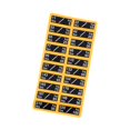 thumbnail image 4 of Lipstore Circuit Breaker Label Sticker Weight Number Stickers for Resistance Trainers 3.5cmx1.3cm, 4 of 8